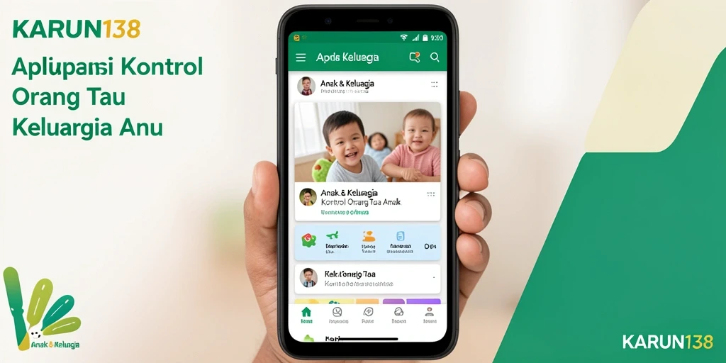 Antarmuka intuitif untuk kontrol orang tua di KARUN138.
