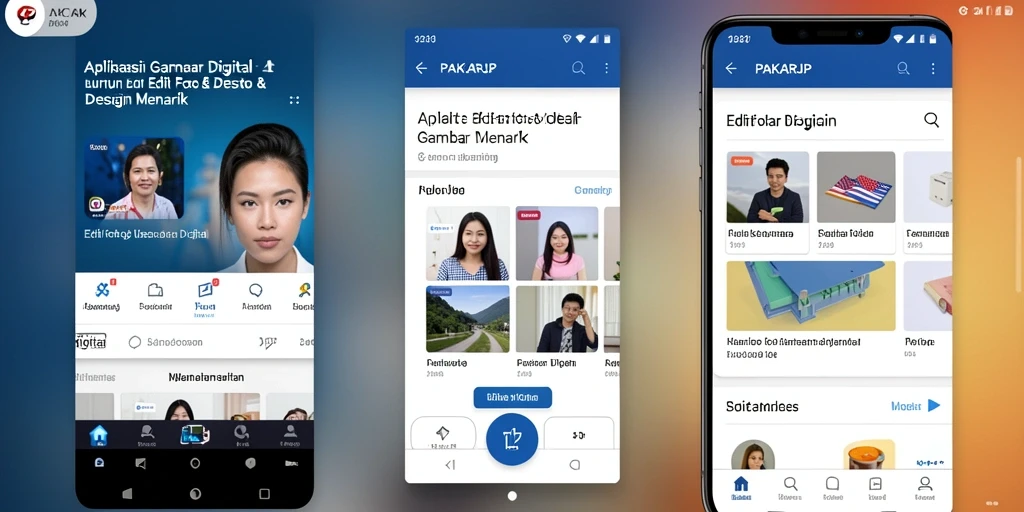 Screenshot antarmuka PAKARJP menampilkan alat pengeditan gambar yang canggih.